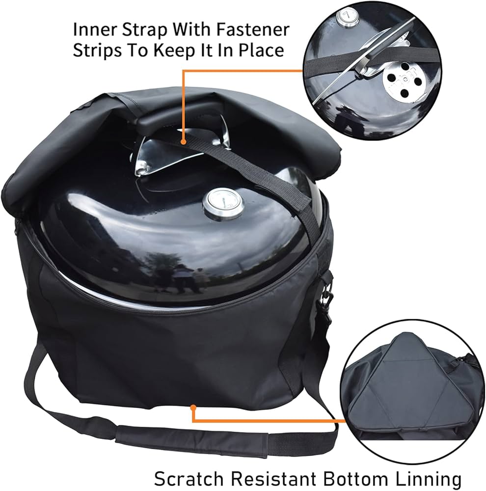 Amazon.co.jp: ポータブルグリルキャリーバッグとグリルカバー Weber